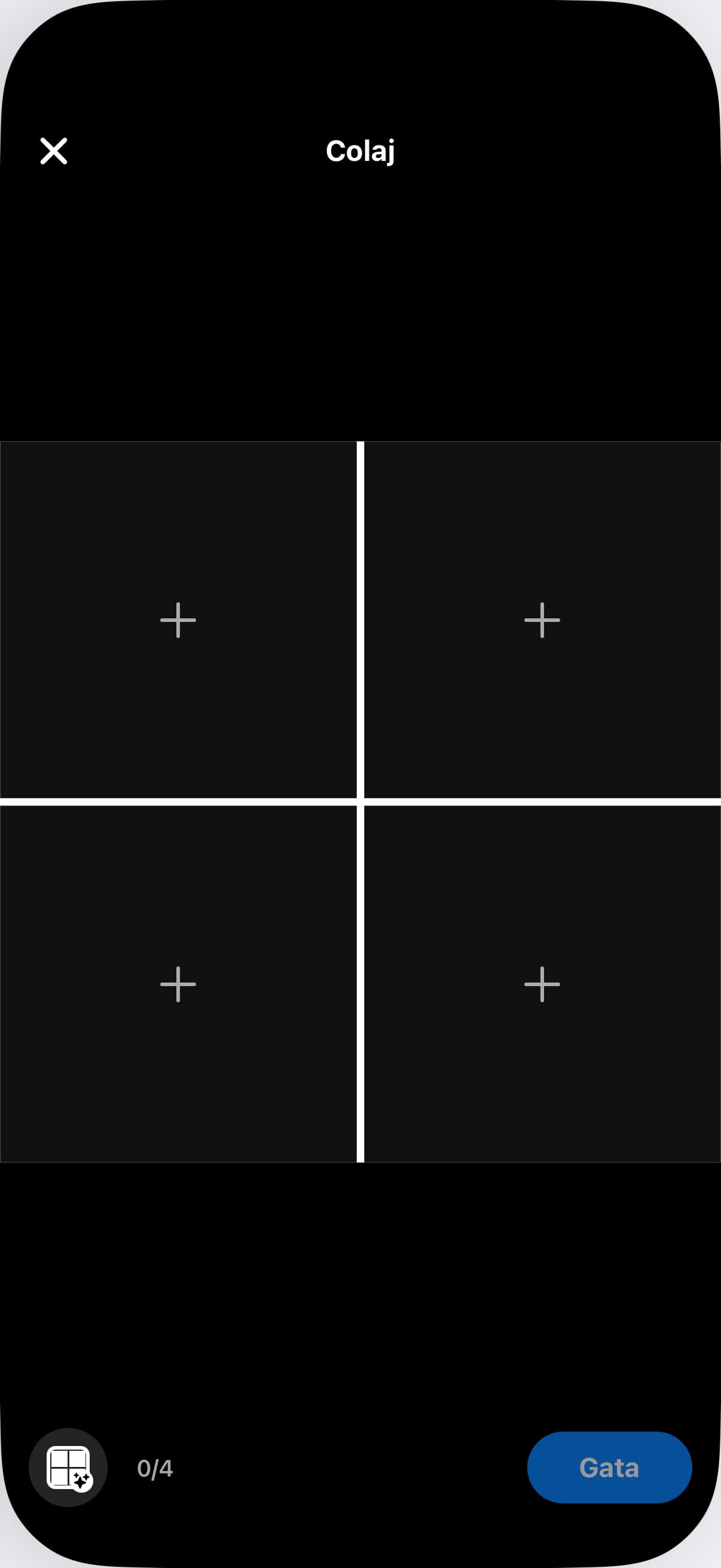 Conducere · iOS. Aranjarea fotografiilor în compozitorul de imagini.